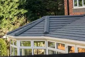 Conservatory with tiled conservatory roof