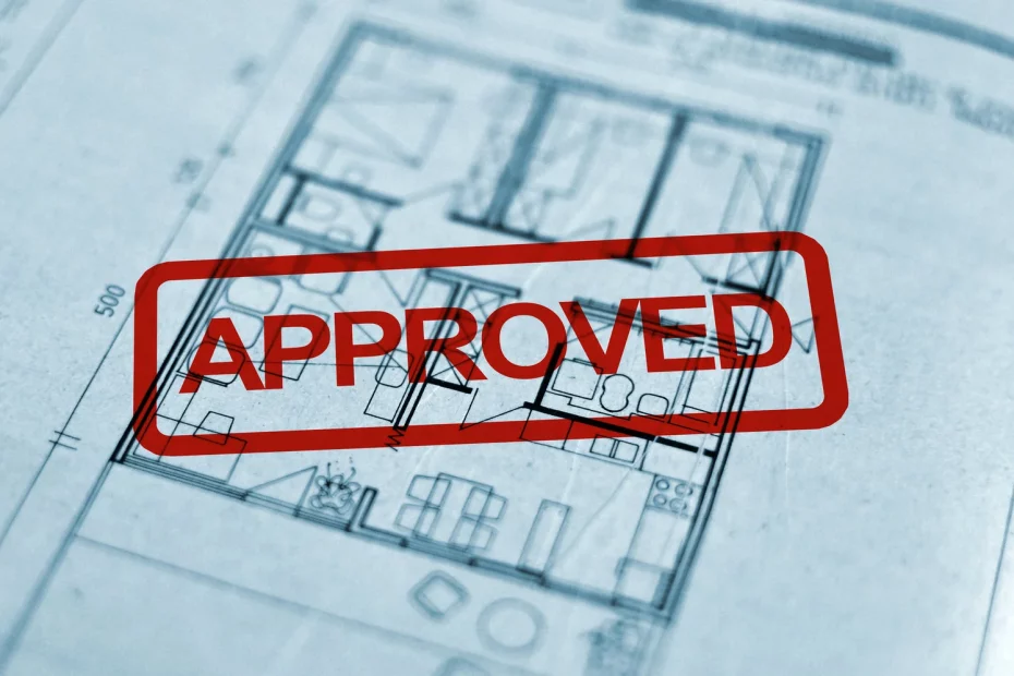 planning permission showing approved