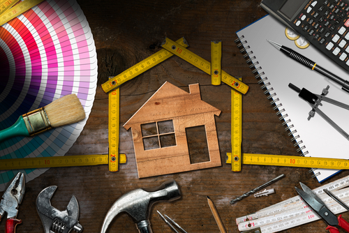 image of house and DIY tools