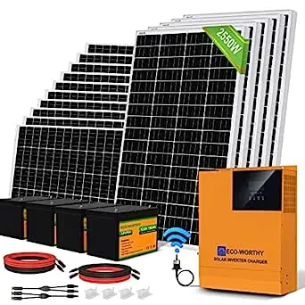 DIY solar panel kit