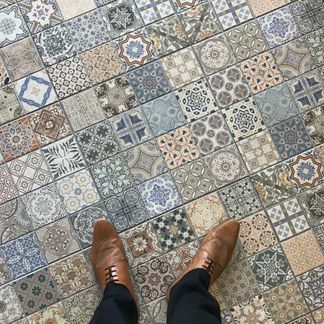 moroccan style floor tiles